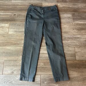 Peserico‎ Women's Straight Chino, Size 42/US size 12 Blue